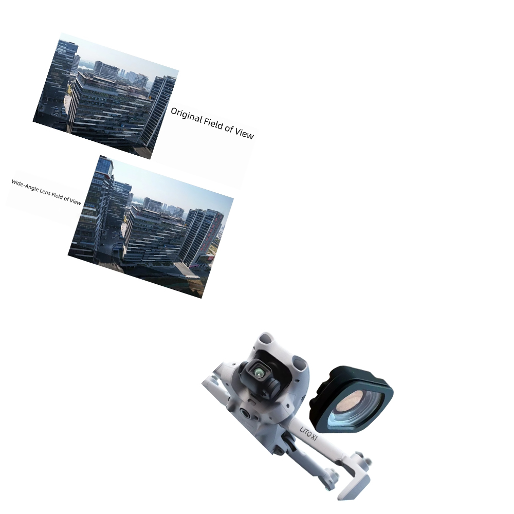 Drone Camera Filter - Weitwinkelobjektiv für DJI Lito x1, optisches