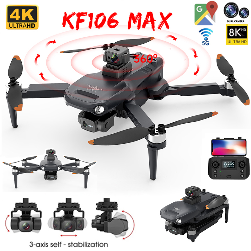 Drone Camera Wide Angle - 2022 NEUE KF106 Max Drone 8K