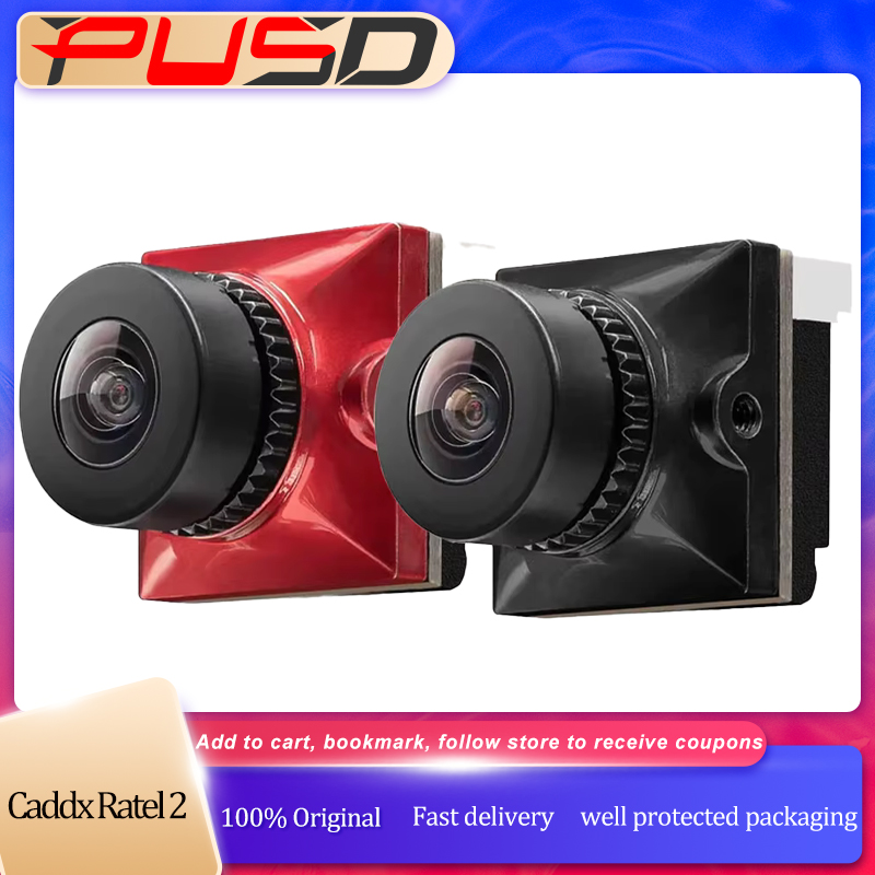 Drone Camera Night Vision - CADDX Ratel 2 Starlight Nachtsicht-FPV-Kamera, 1200TVL