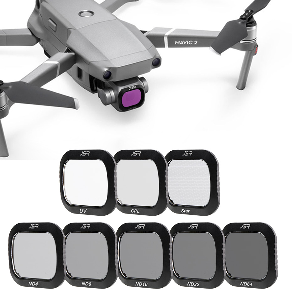 Drone Camera Filter - Für Mavic 2 Pro Drohnenfilter Neutraldichte-Polarisations-UV-Schutz-Kamerafilter
