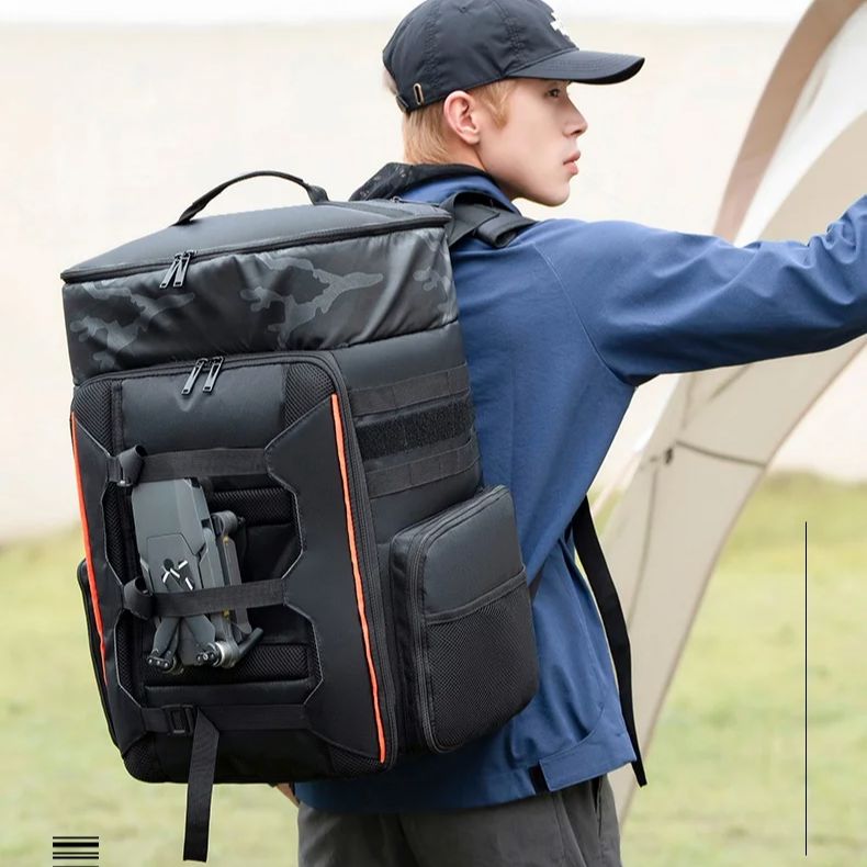 Drone Camera Case - 33L FPV RC Racing Drone Rucksack,