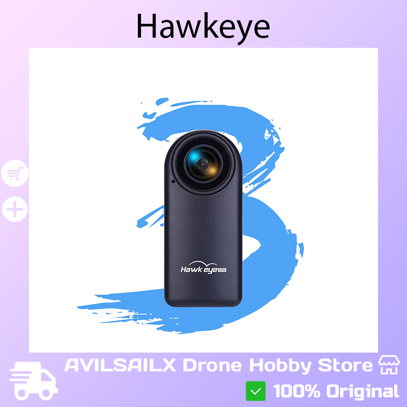 Drone Camera Vlog - Hawkeye Thumb 3 4K Mini-Actionkamera Magnetische
