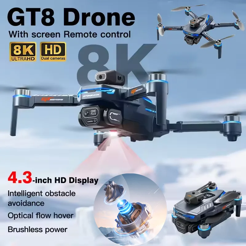 Drone Camera With Gimbal - ANATEL-Zertifizierte Brandneue Drohne mit 4K Dual