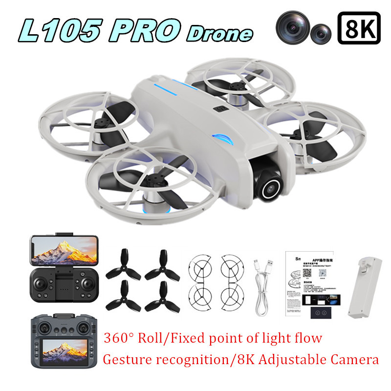 Drone Camera Professional - L105 PRO Drohne mit 8K-Kamera, vollständiger