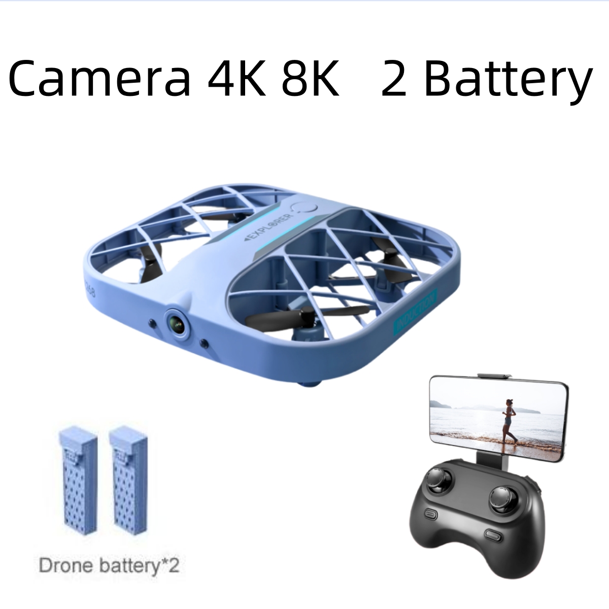 Drone Camera Night Vision - JJRC H107 FPV RC-Drohne mit 2