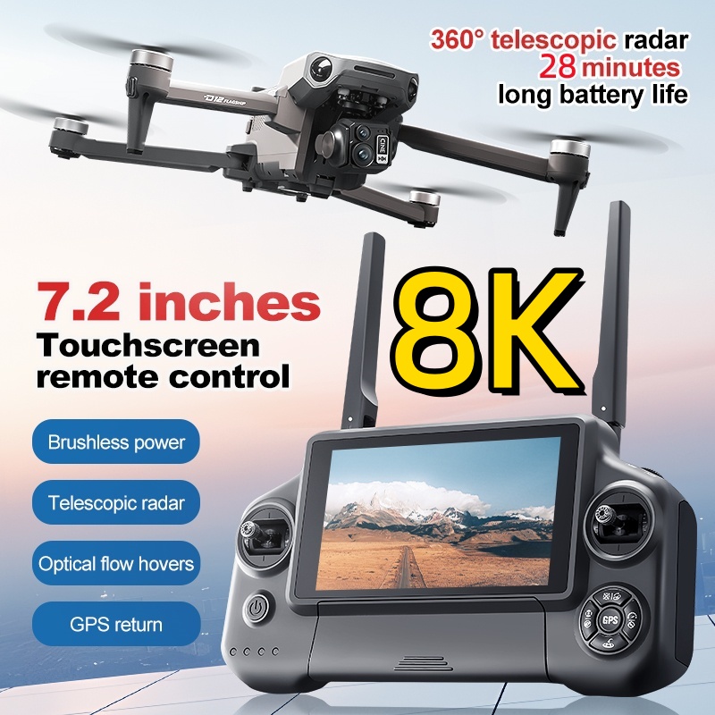 8K 3-Achsen-Gimbal Bürstenlose – Drone Camera Night Vision Bewertung und Preis