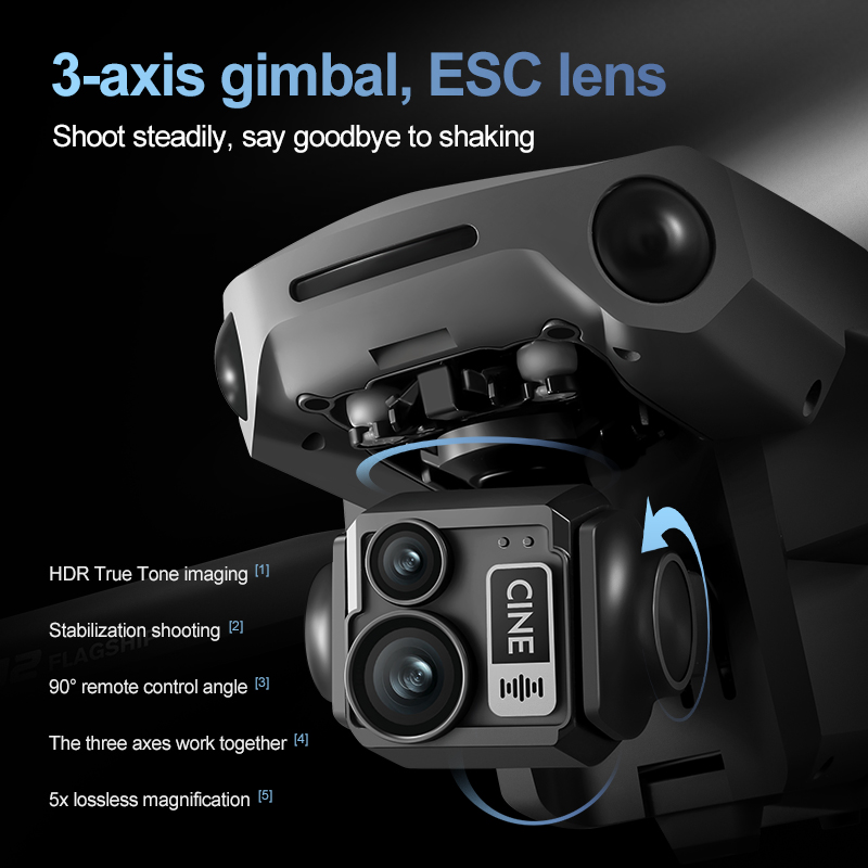 8K 3-Achsen-Gimbal Bürstenlose – Drone Camera Night Vision Bewertung und Preis