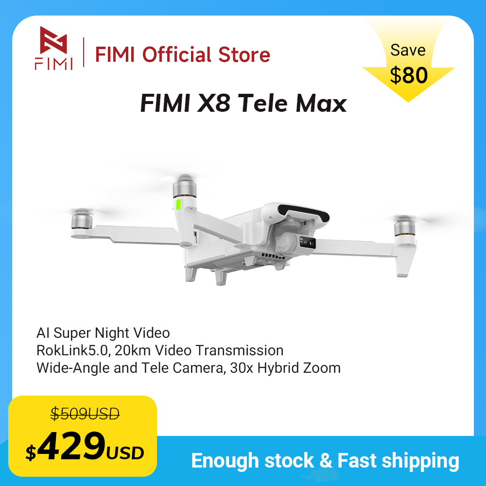 FIMI X8 Tele Max Neue Drohne m – Drone Camera Wide Angle Bewertung und Preis