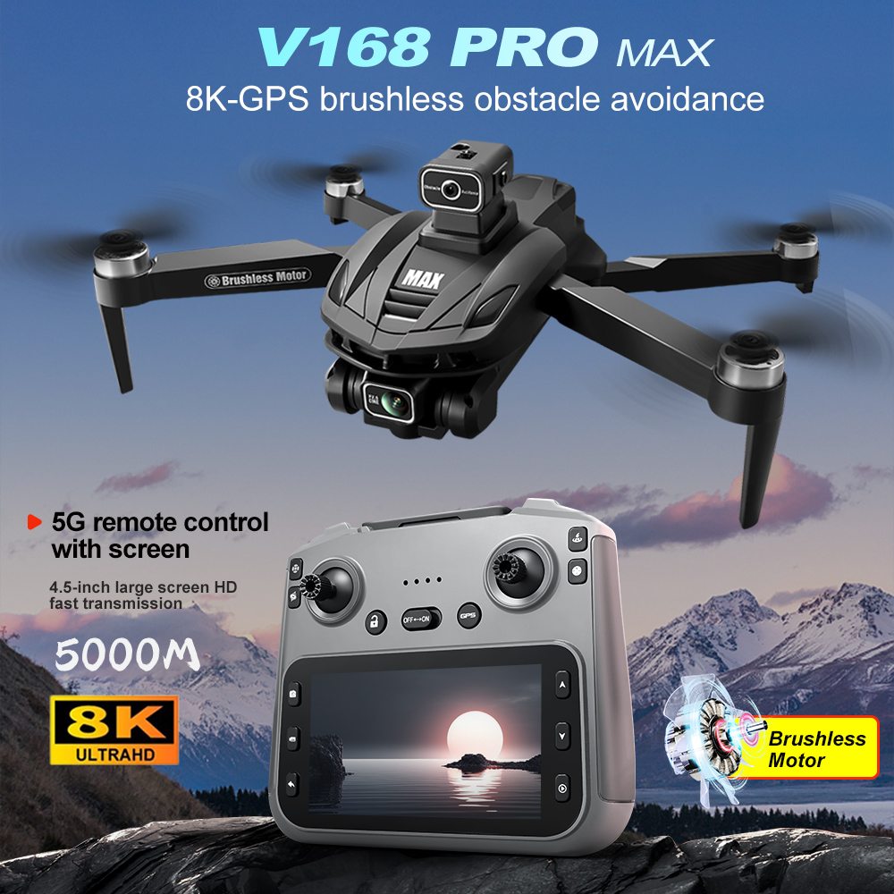 V168 PRO Max GPS Drohne 8K Pro – Drone Camera Night Vision Bewertung und Preis
