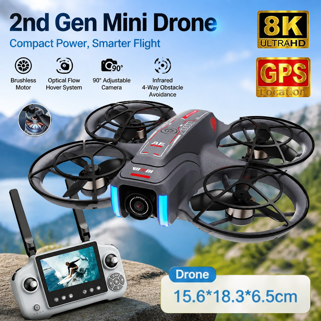 Neue 2. Generation AE21 GPS-Dr – Drone Camera Night Vision Bewertung und Preis
