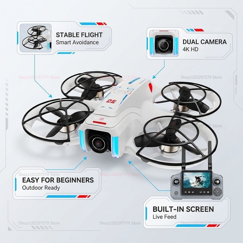Neue 2. Generation AE21 GPS-Dr – Drone Camera Night Vision Bewertung und Preis