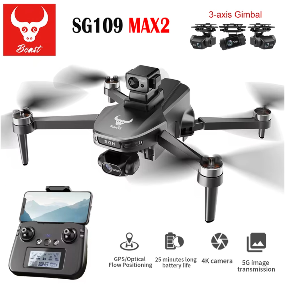 SG109 MAX2 Professionelle FPV  – Drone Camera With Gimbal Bewertung und Preis