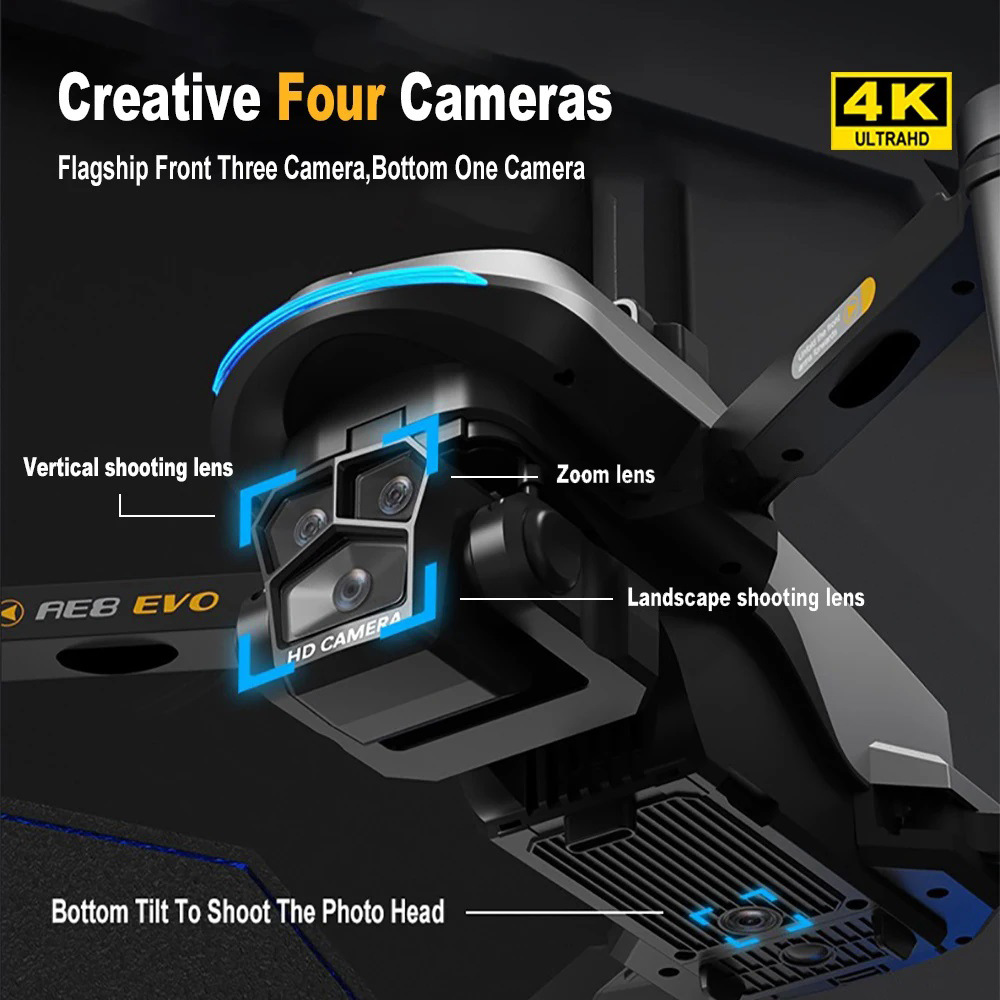 AE8 EVO Drohne 4K Professionel – Drone Camera Night Vision Bewertung und Preis