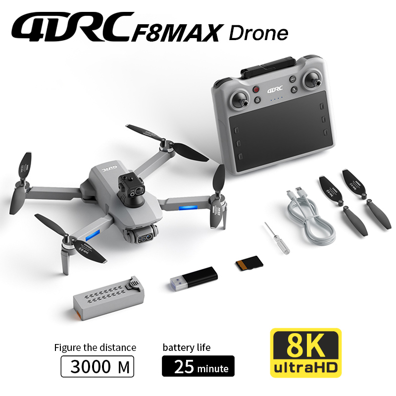 F8 MAX GPS-Drohne, professione – Drone Camera Mount Bewertung und Preis