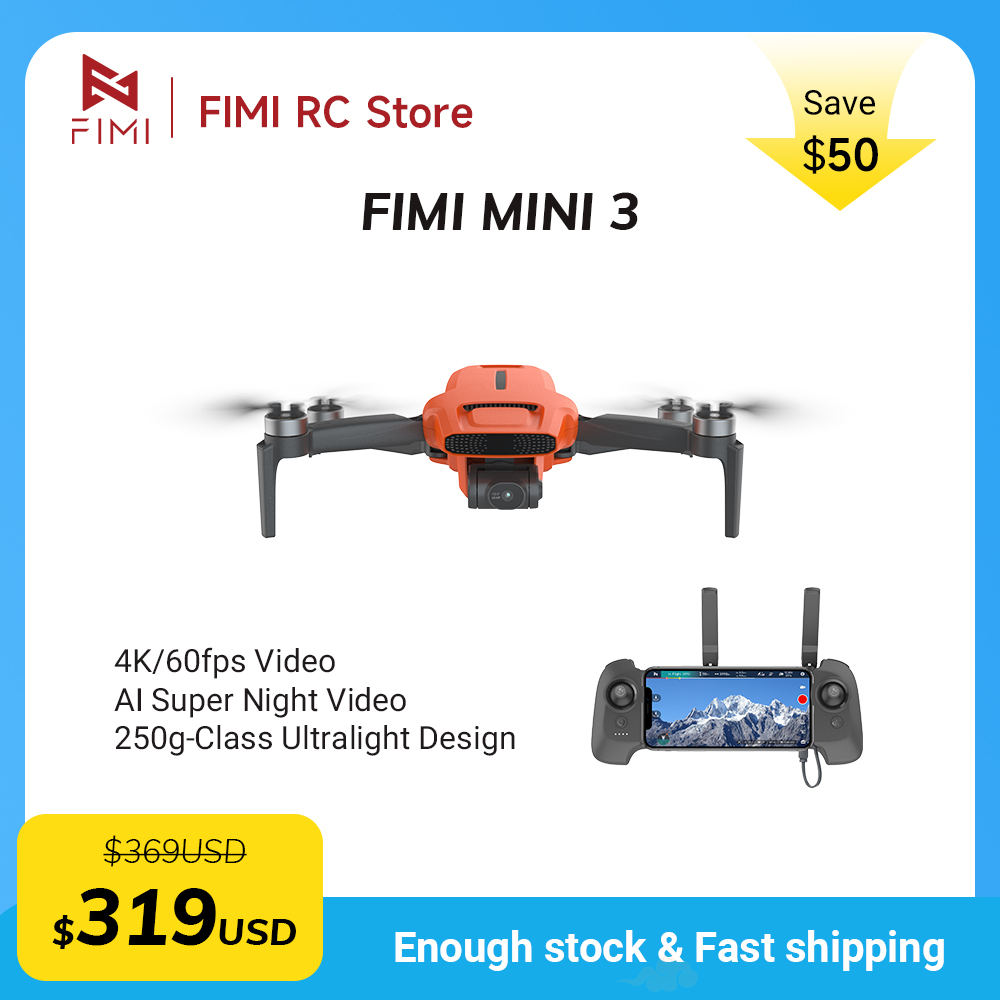 FIMI MINI 3 Kamera-Drohne 4K 6 – Drone Camera With Gimbal Bewertung und Preis