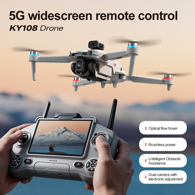 2026 Neue KY108 Drohne mit 8K- – Drone Camera Night Vision Bewertung und Preis